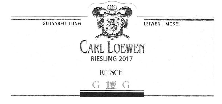 Loewen Thörnicher Ritsch Riesling Grosses Gewächs