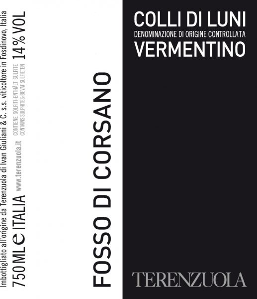 Vermentino Colli di Luni Corsano Terenzuola