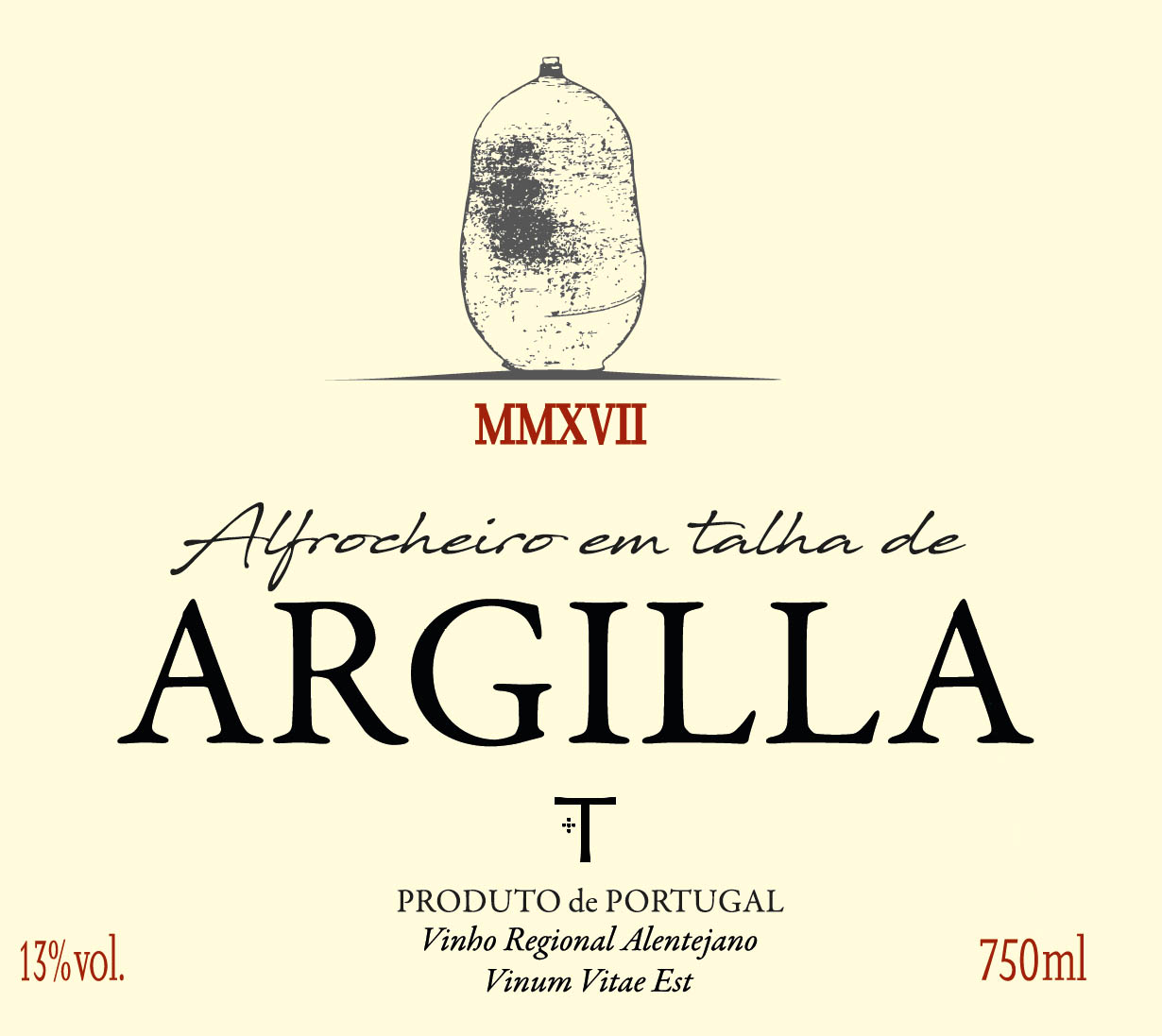 Vinho Regional Alentejano Tinto 'Alfrocheiro em Talha de Argilla