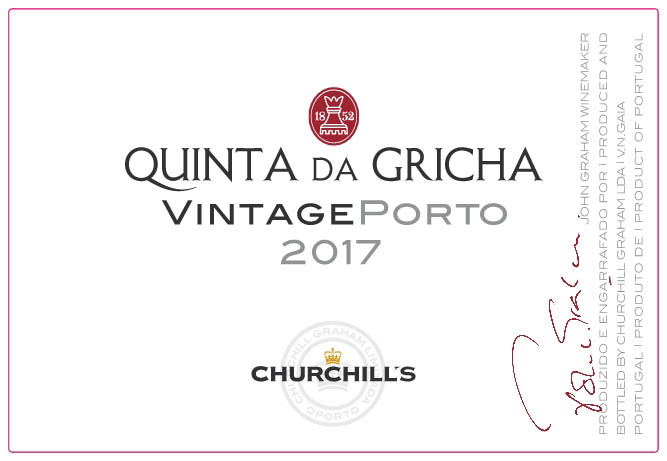 Vintage Port 'Quinta da Gricha', Churchill's