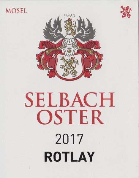 Selbach-Oster Zeltinger Sonnenuhr 'Rotlay' Riesling Auslese 