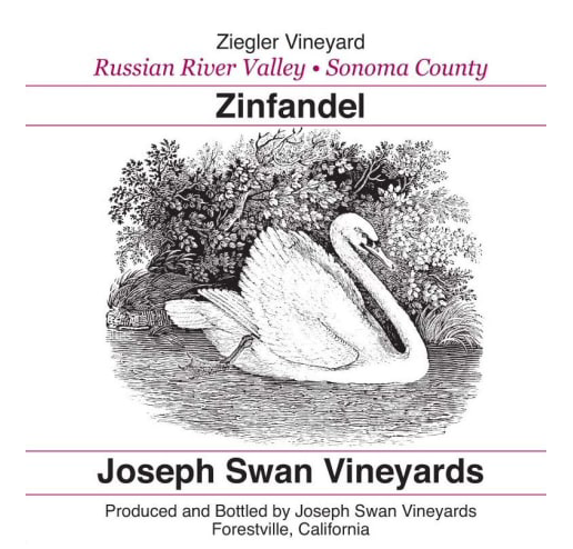 Zinfandel Ziegler Vyd Joseph Swan 