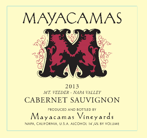 Cabernet Sauvignon Mt Veeder Mayacamas