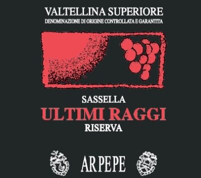 Valtellina Superiore Riserva Sassella 'Ultimi Raggi'