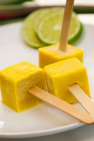 Spiced(!) Turmeric Coconut Pops