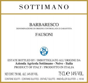 Barbaresco 'Fausoni'