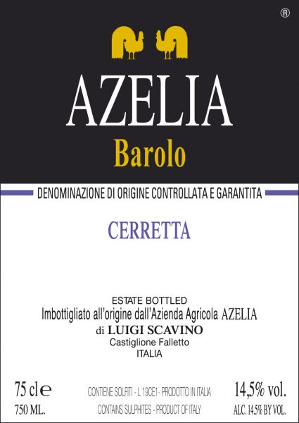 Barolo 'Cerretta', Azelia
