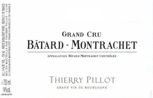 Batard Montrachet Grand Cru, Thierry Pillot