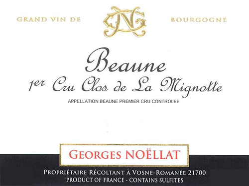 Beaune 1er Clos de la Mignotte