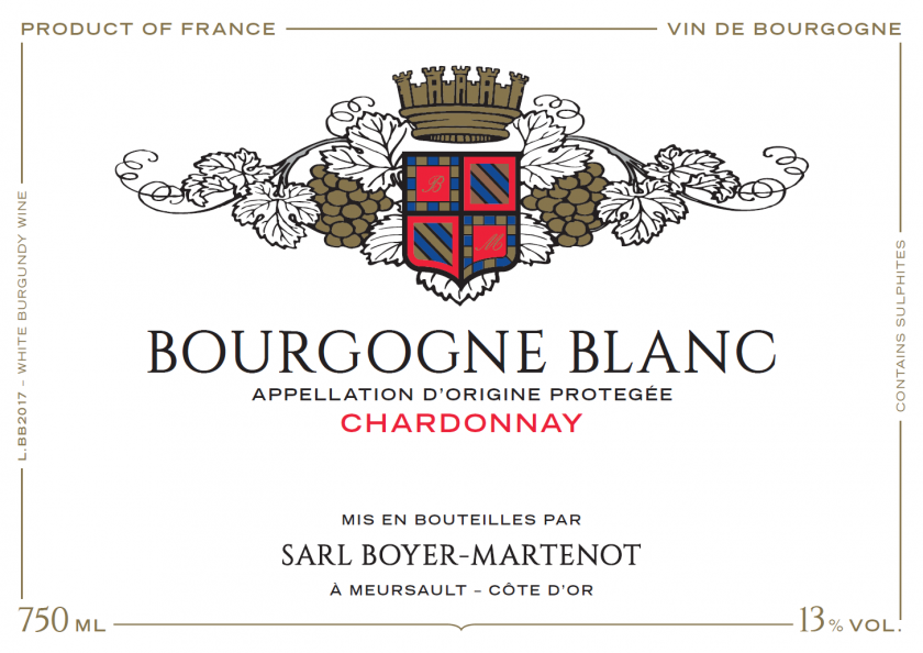 Bourgogne Blanc BoyerMartenot