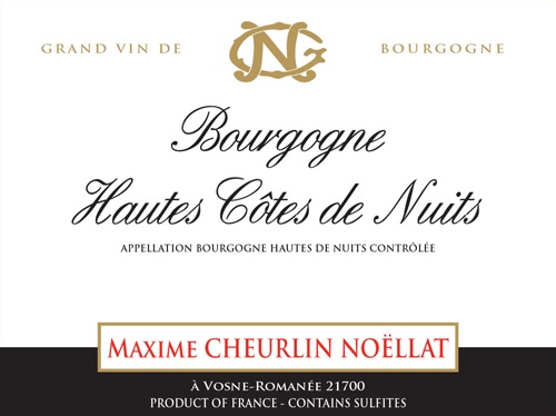 Bourgogne Hautes Cotes de Nuits Rouge