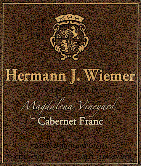 Cabernet Franc 'Magdalena Vyd', Hermann J. Wiemer