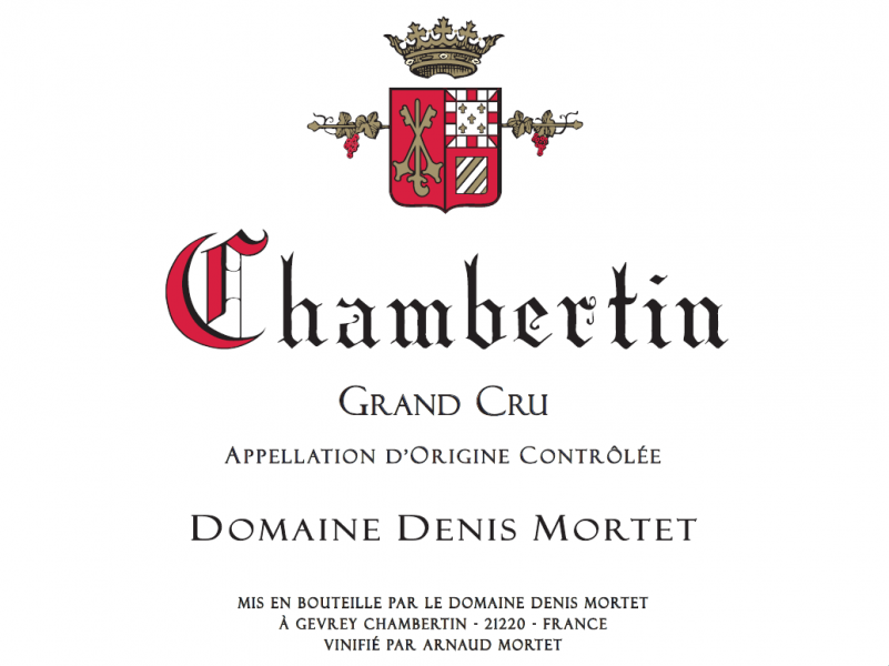 Chambertin Grand Cru, Domaine Denis Mortet