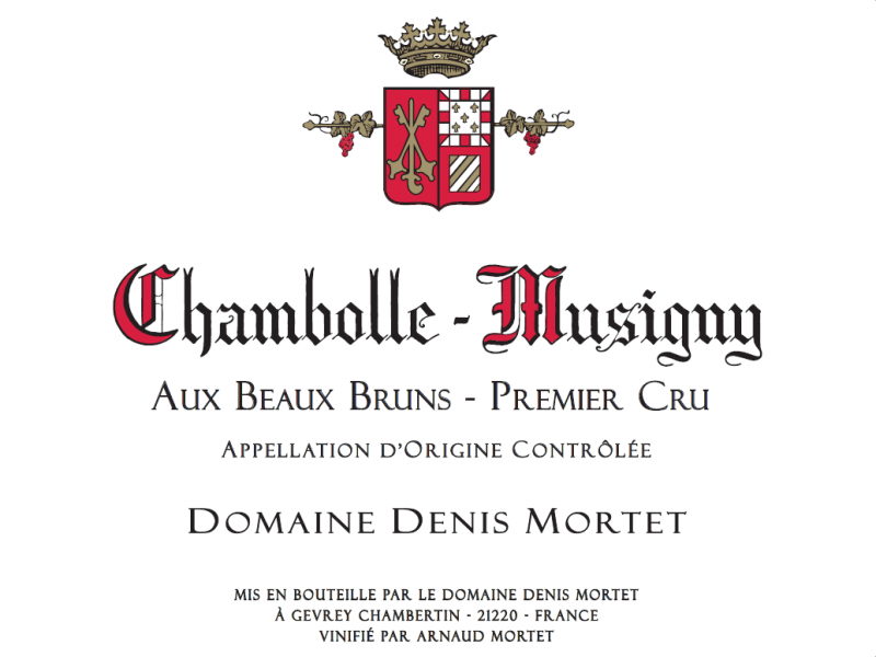 Chambolle-Musigny 1er 'Aux Beaux Bruns', Domaine Denis Mortet