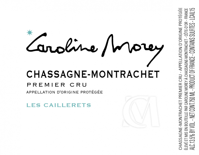 Chassagne-Montrachet 1er 'Caillerets', Caroline Morey