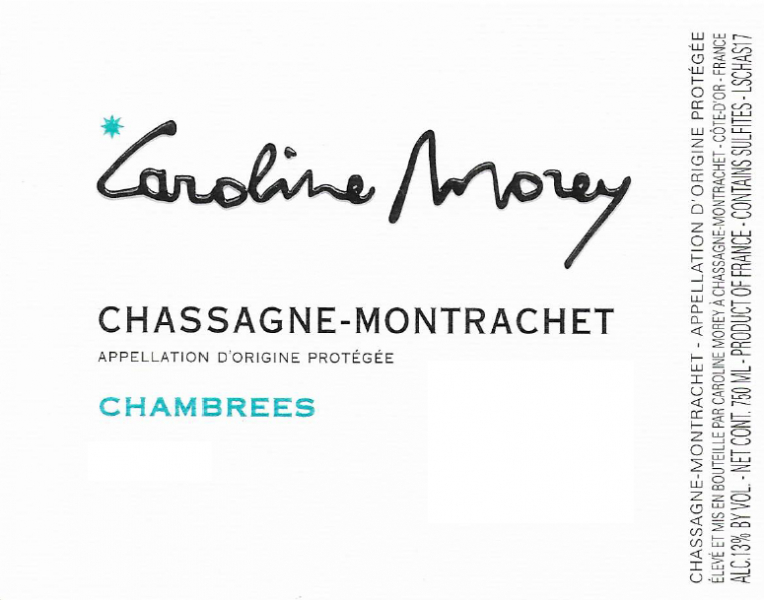 ChassagneMontrachet Chambrees Vieilles Vignes Caroline Morey