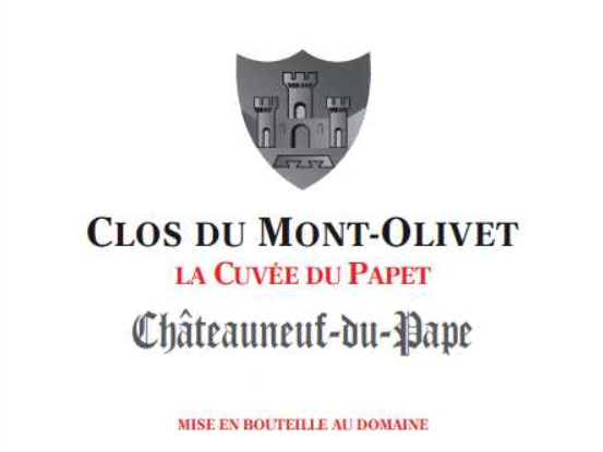 Chateauneuf du Pape 'Cuvee Papet', Clos du Mont Olivet