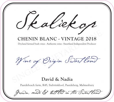 Wine and Spirit Label 1