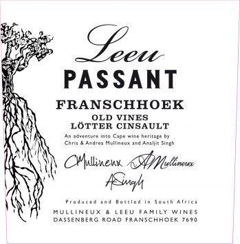 Cinsault 'Franschhoek', Leeu Passant