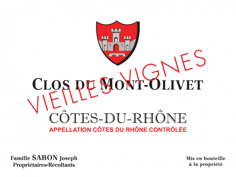 Cotes du Rhone 'Vieilles Vignes', Clos du Mont Olivet