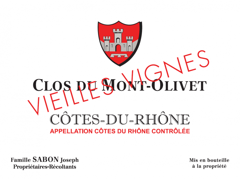 Cotes du Rhone Vieilles Vignes Clos du Mont Olivet