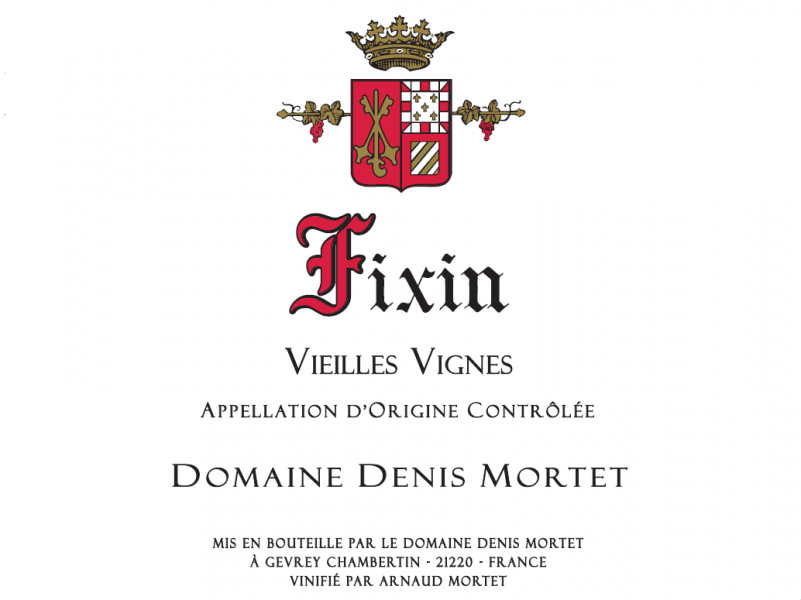 Fixin Vieilles Vignes Domaine Denis Mortet