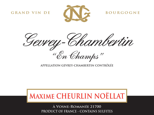 GevreyChambertin En Champs Maxime Cheurlin Noellat