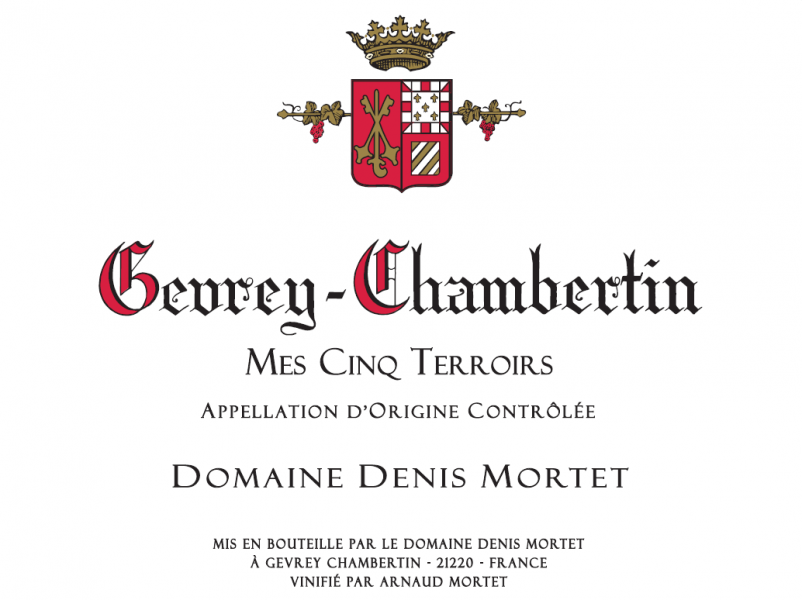 GevreyChambertin Mes Cinq Terroirs