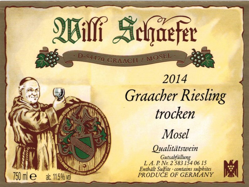 Willi Schaefer Graacher Riesling Feinherb