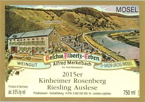 Merkelbach Kinheimer Rosenberg Riesling Auslese