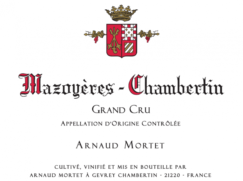 MazoyeresChambertin Grand Cru Arnaud Mortet