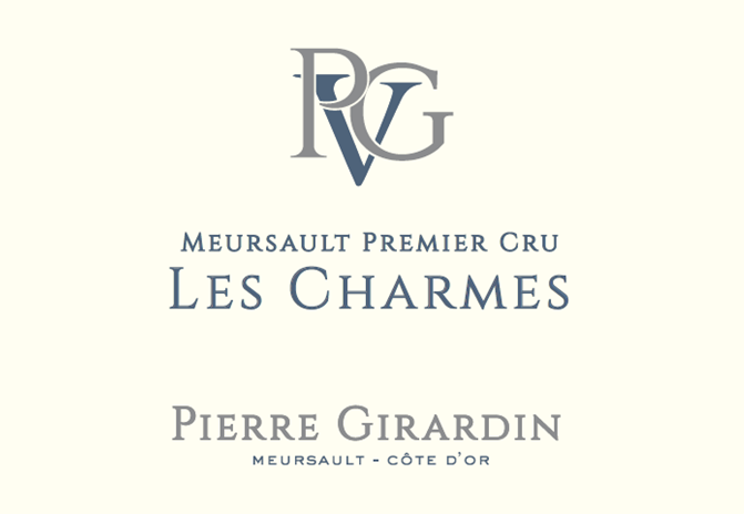 Meursault 1er Charmes Pierre Girardin