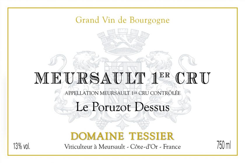 Meursault 1er Le Poruzot Dessus