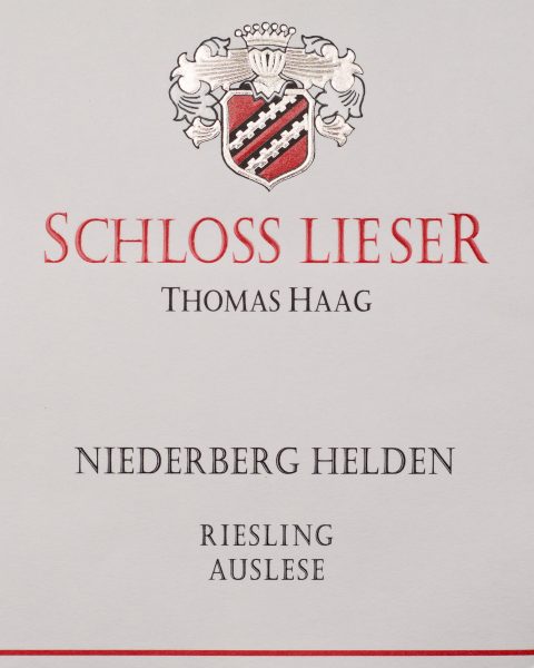 Schloss Lieser Niederberg Helden Riesling Auslese