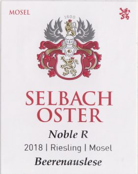 Selbach-Oster 'Noble R' Riesling BA