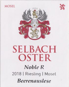 'Noble R' Riesling BA