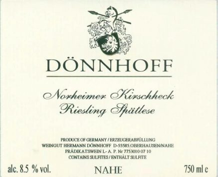 Norheimer Kirschheck Riesling Spätlese