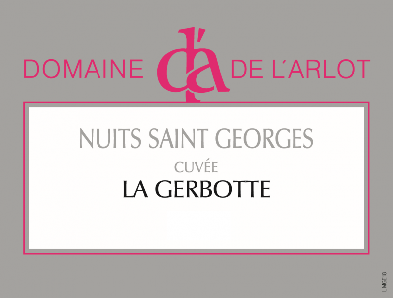 Nuits St Georges Blanc La Gerbotte Domaine de LArlot