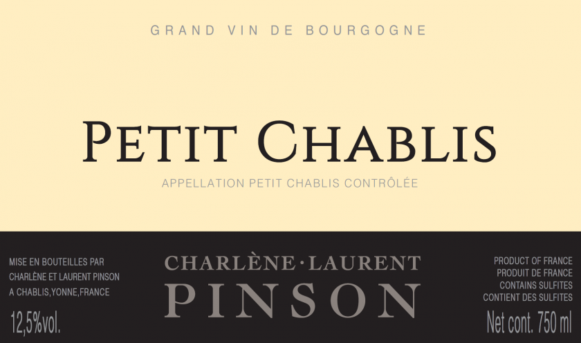 Petit Chablis, Charlene et Laurent Pinson