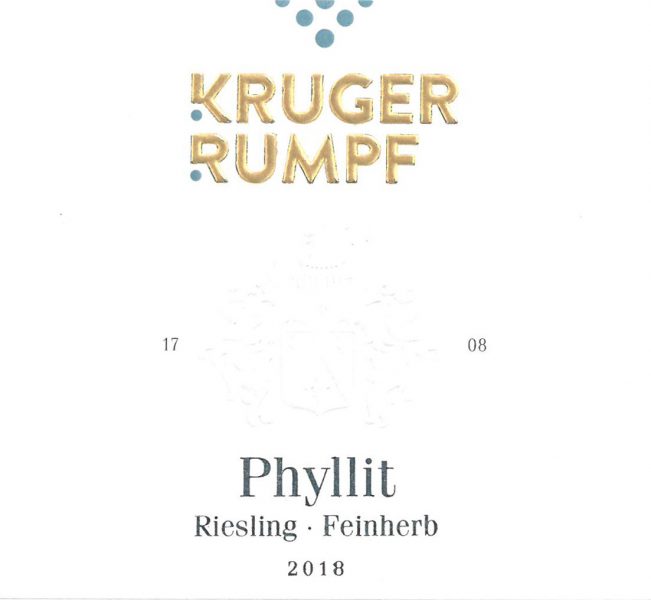 Kruger-Rumpf Phylit Riesling Feinherb