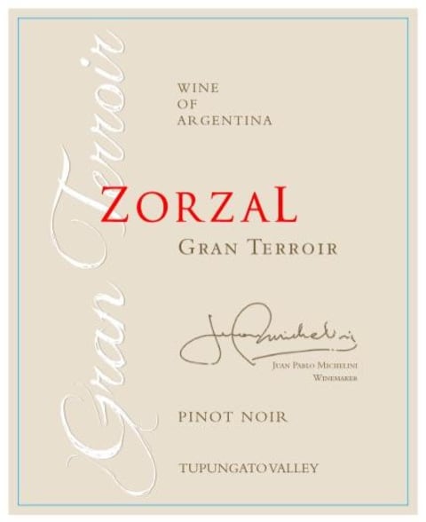 Pinot Noir Gran Terroir Zorzal
