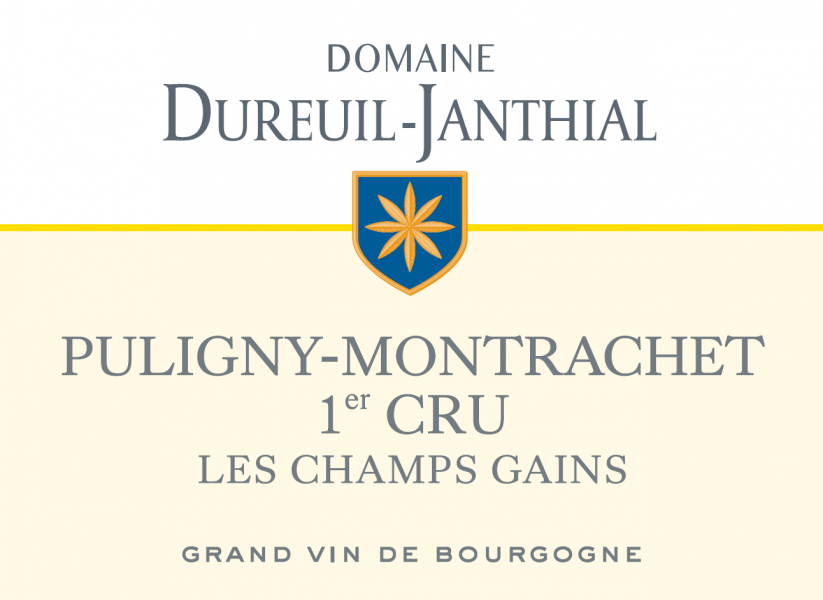 PulignyMontrachet 1er Champ Gains DureuilJanthial