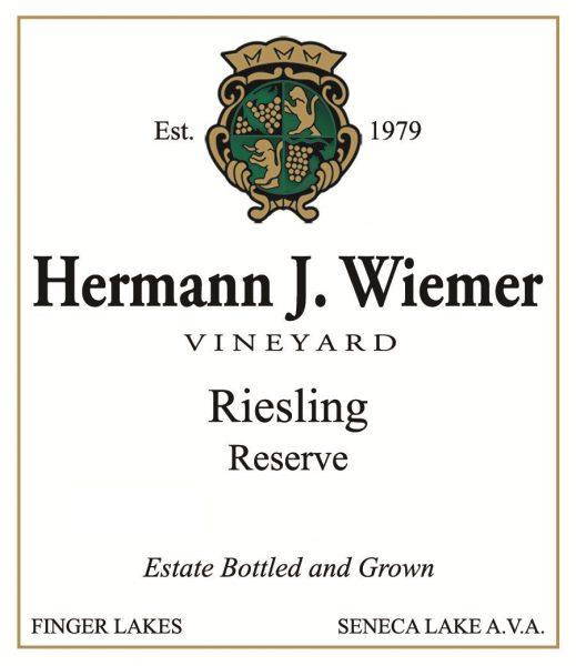 Riesling 'Reserve Dry', Hermann J. Wiemer