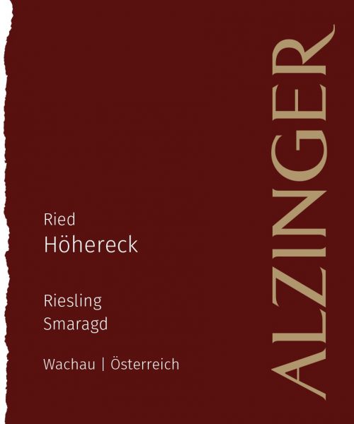 Ried Hhereck Smaragd Wachau Riesling