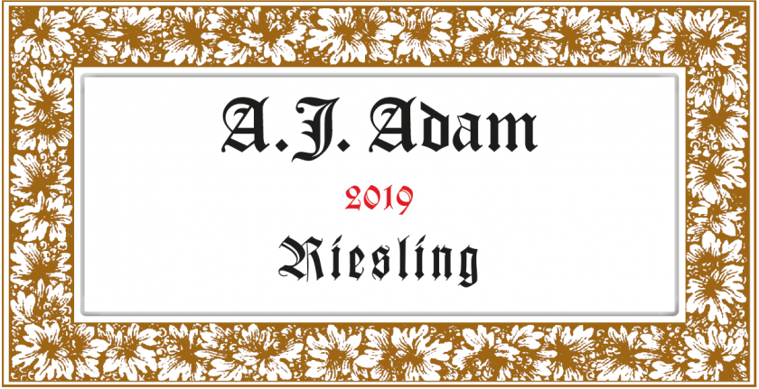 A.J. Adam Dhroner Riesling Trocken