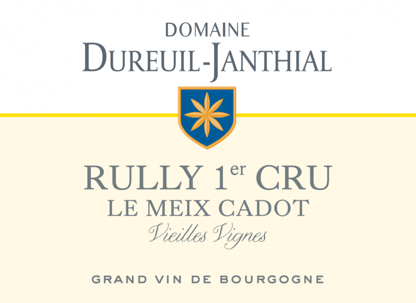 Rully Blanc 1er Le Meix Cadot VV DureuilJanthial