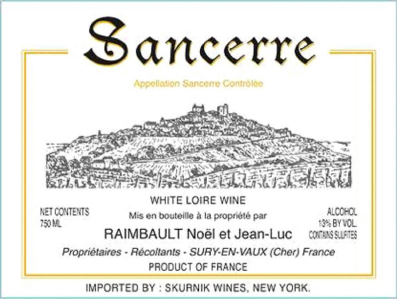 Sancerre Noel et JeanLuc Raimbault