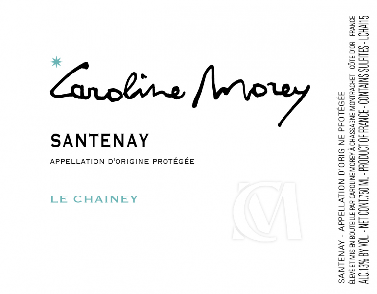Santenay Rouge 'Le Chainey', Caroline Morey