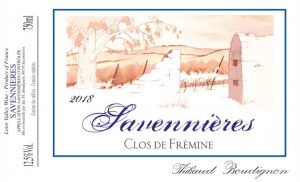 Savennieres 'Le Clos de Fremine', Thibaud Boudignon 1