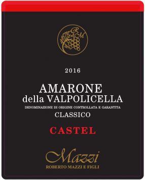 Amarone della Valpolicella Classico 'Castel', Roberto Mazzi